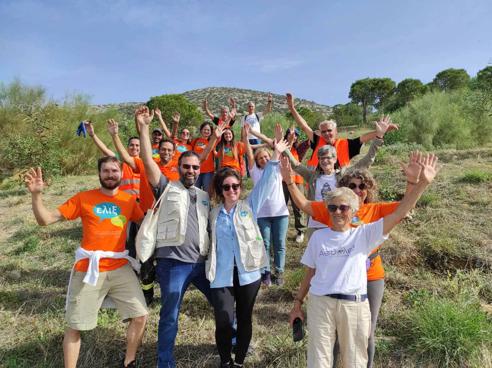 Μαζί με το Σύνδεσμο Προστασίας και Ανάπτυξης Υμηττού στις καμένες εκτάσεις του Δήμου Ελληνικού - Αργυρούπολης